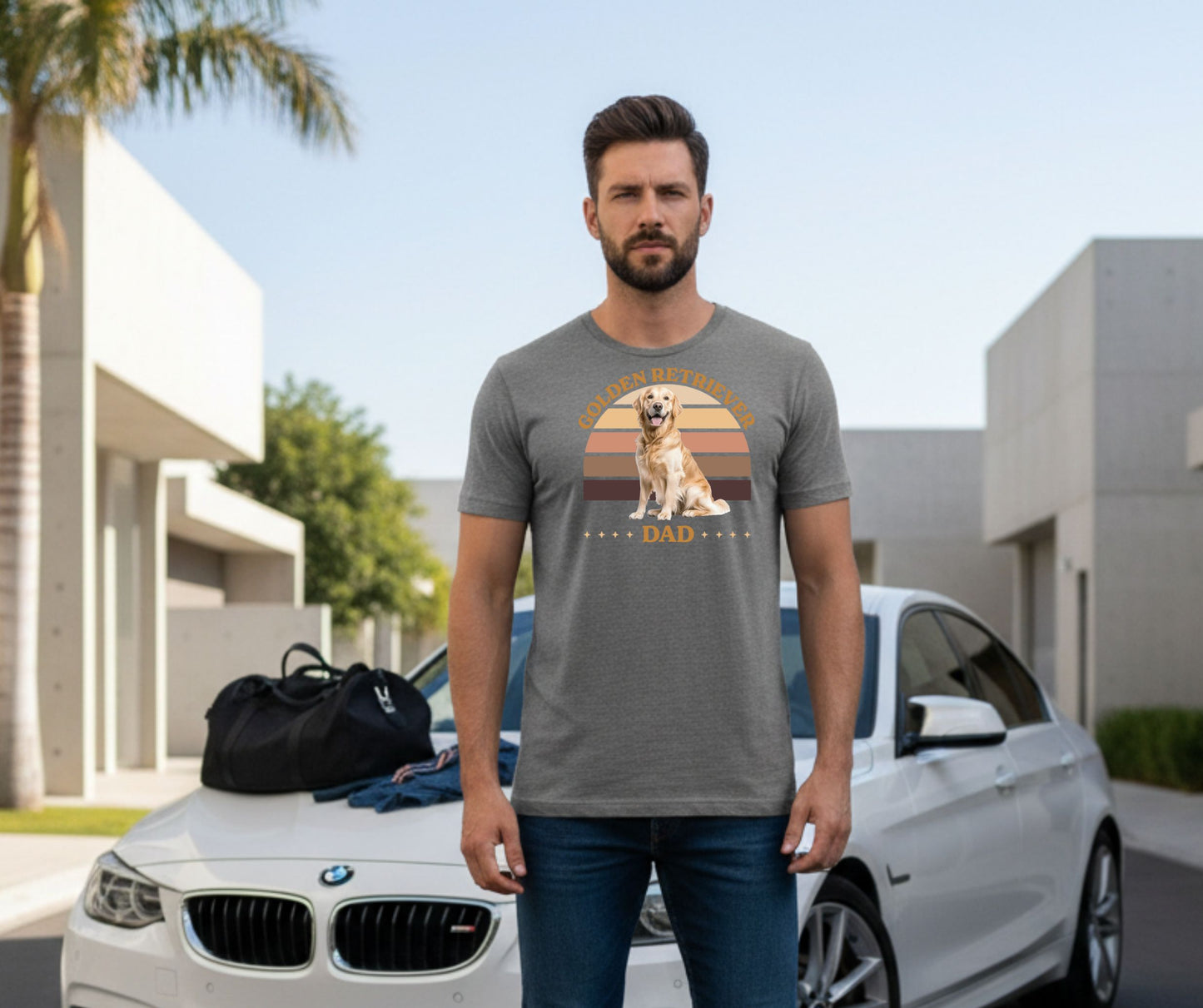 Golden Retriever Dad