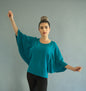 EMERALD BUTTERFLY BLOUSE